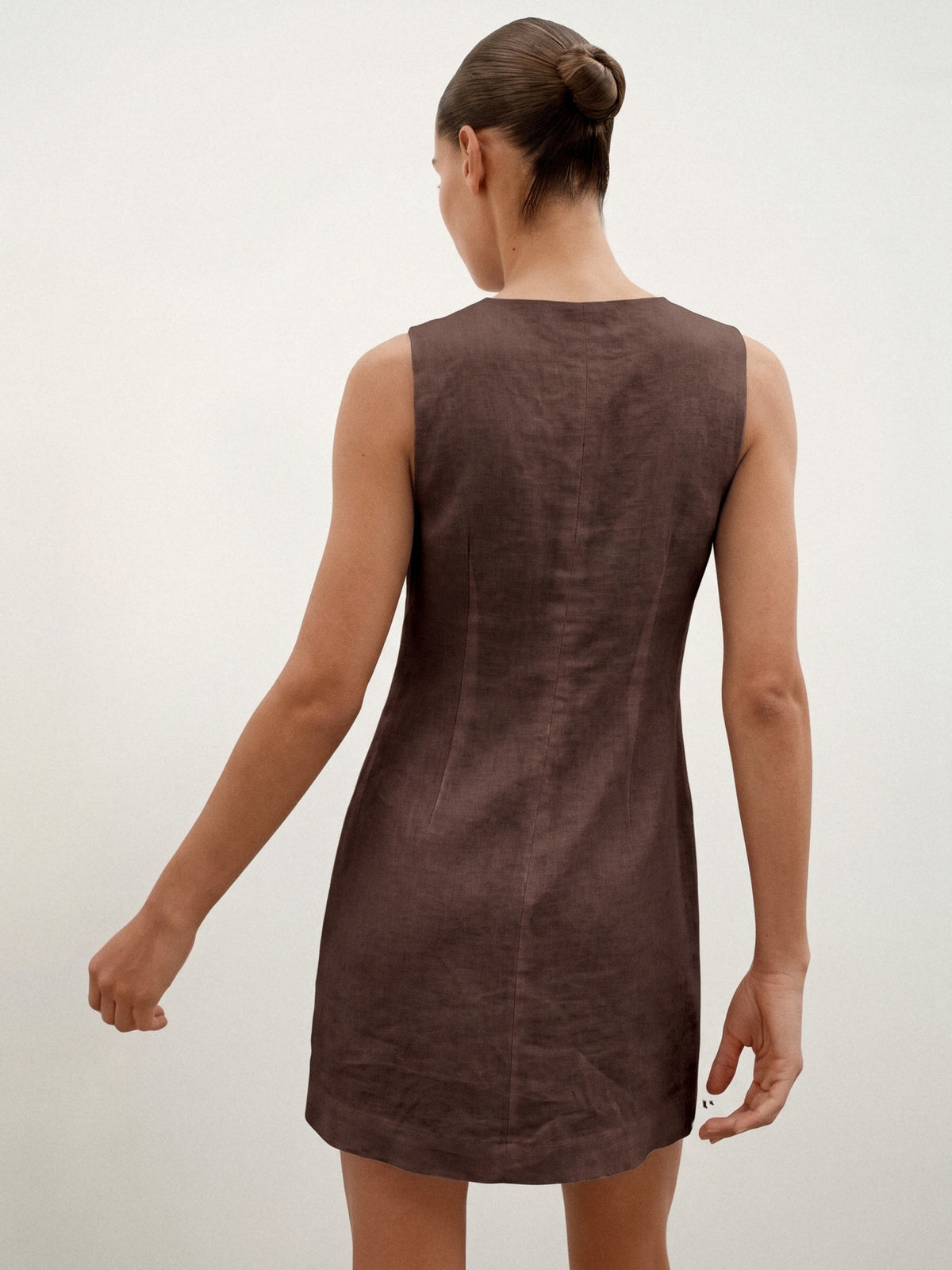Vestido Dora Chocolate — Estúdio Costas