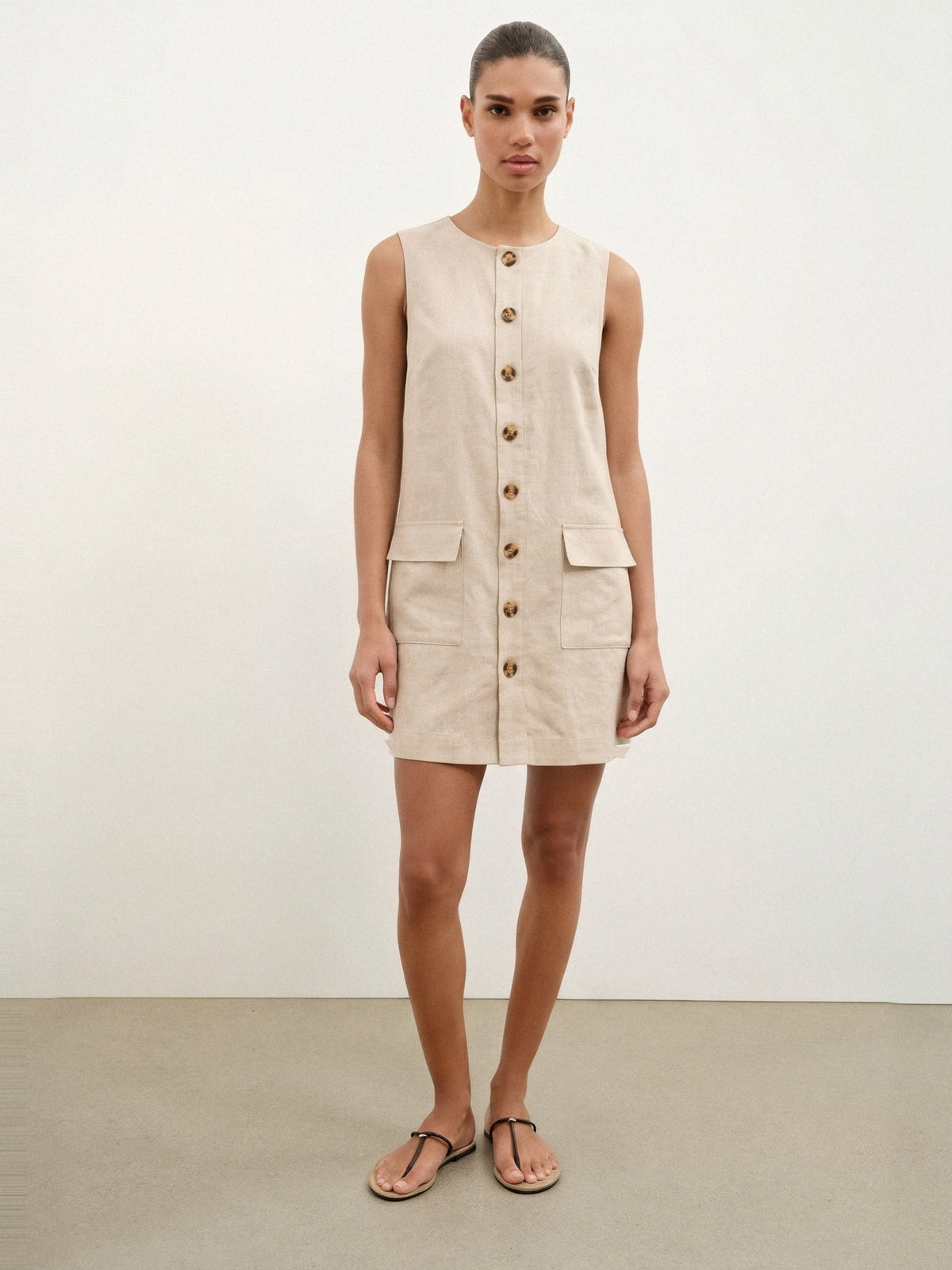 Vestido Dora Cru — Estúdio Frente