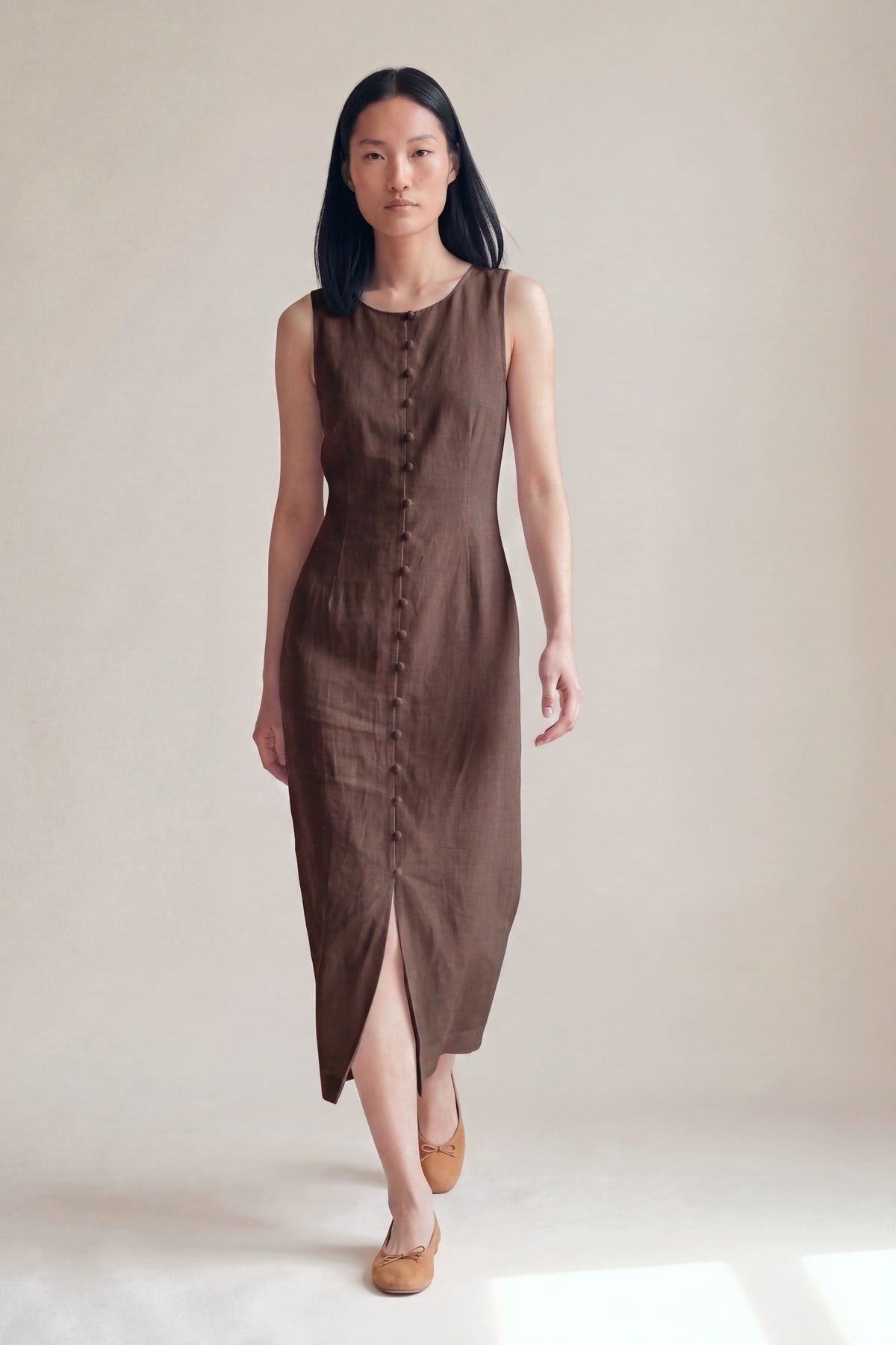 Vestido Midi Carol Chocolate — Andando